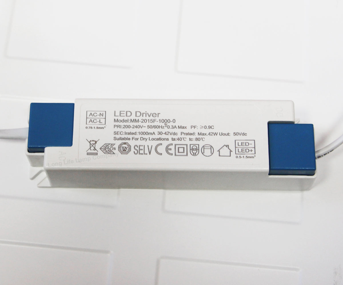 40w LED Panel 600 x 600 Recessed Ceiling Light 6500K 36 Sections Modular Replacement