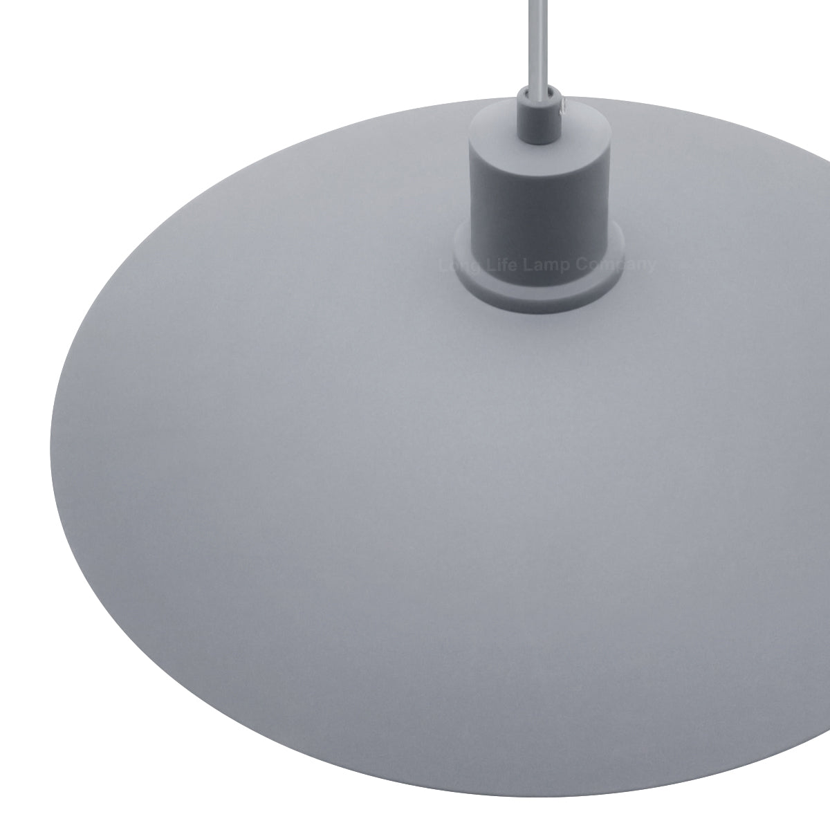 Modern Ceiling Pendant Light Grey Frosted Glass