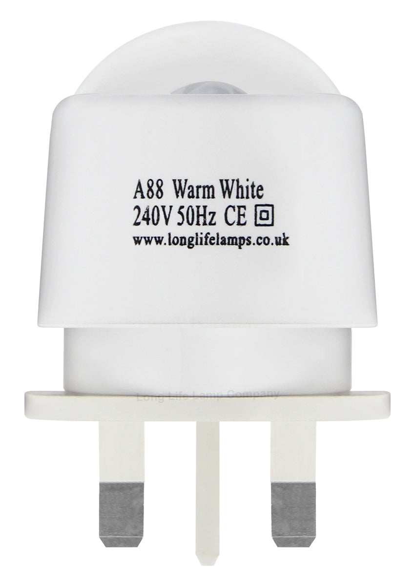 LED Night Light Dusk To Dawn Auto Sensor Warm White A88 - Free delivery on all orders