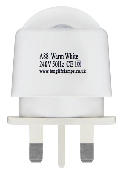 LED Night Light Dusk To Dawn Auto Sensor Warm White A88 - Free delivery on all orders