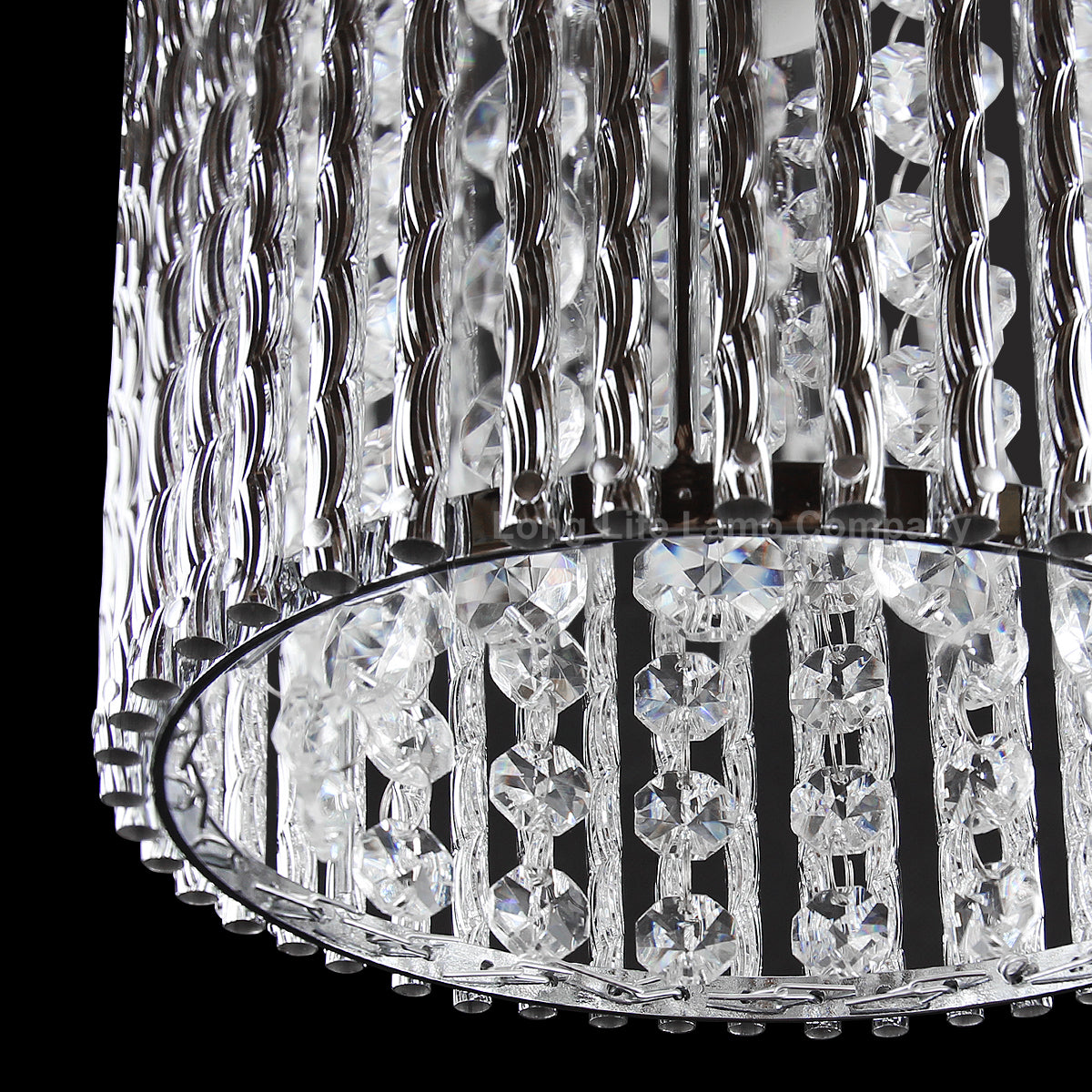 Ceiling Hanging Pendant Lamp Shade Crystal Droplet Chandelier - Free delivery on all orders