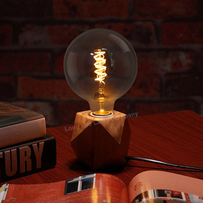4w Vintage LED G125 Bulb E27 Spiral Filament Smoke Grey