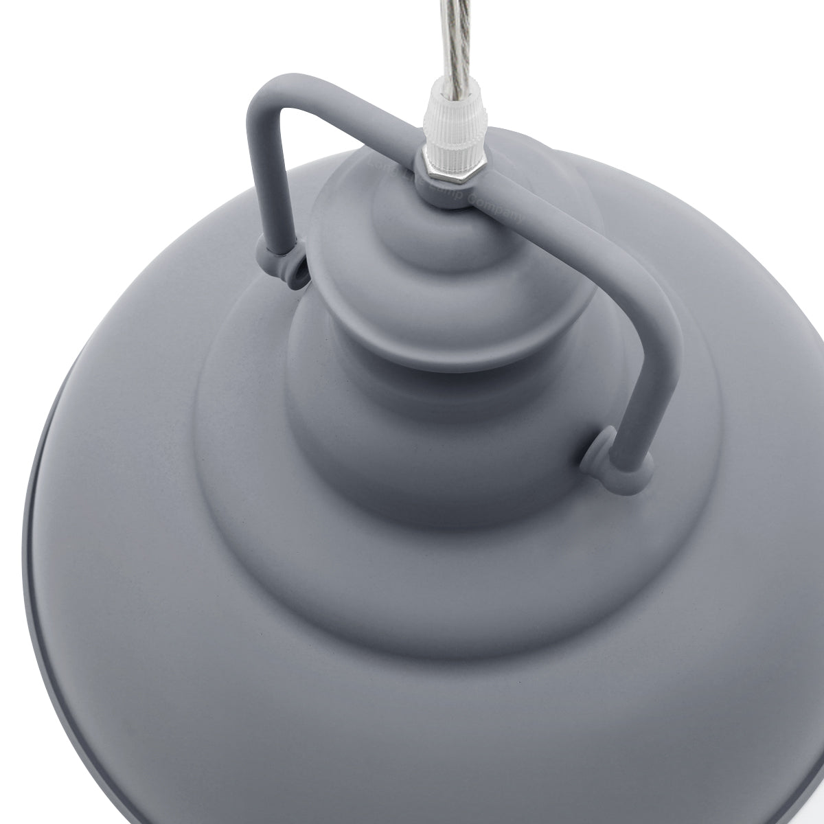Metal Ceiling Pendant Shade Modern Grey - Free delivery on all orders