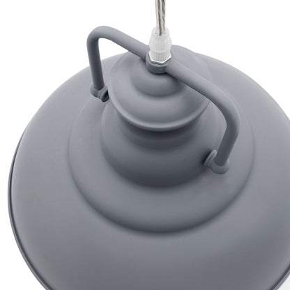 Metal Ceiling Pendant Shade Modern Grey - Free delivery on all orders