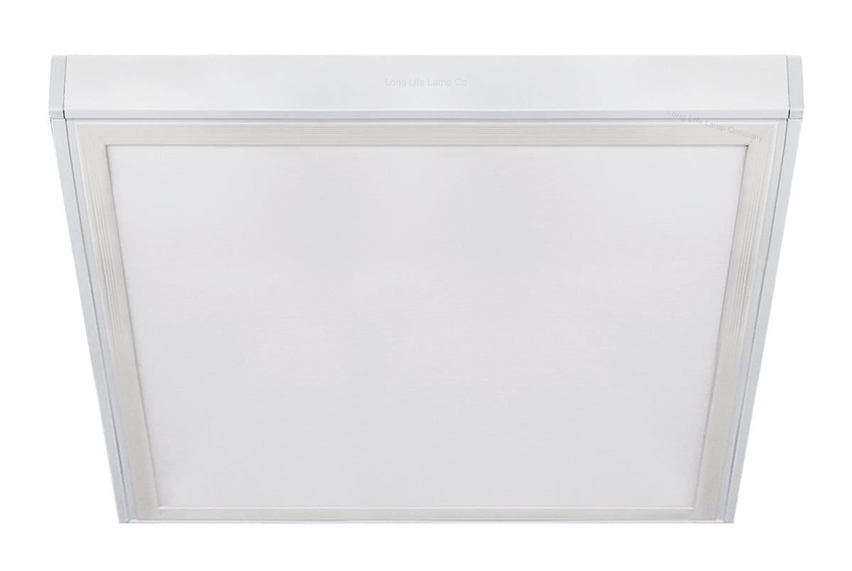 40w 600 x 600 Surface Mount Frame with LED Panel White Body 6500k - Free delivery on all orders