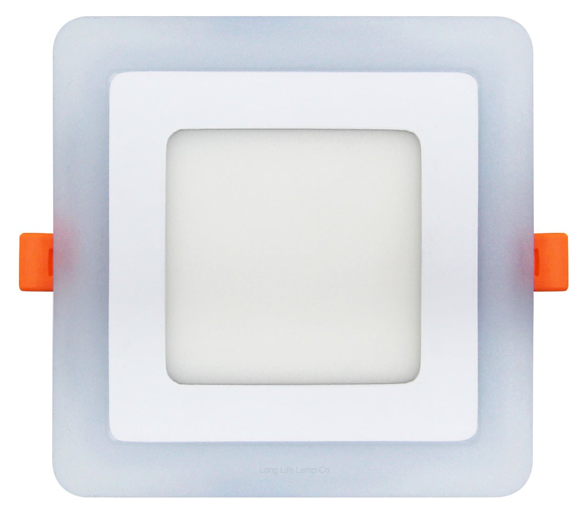 6w + 3w Square LED Ceiling Light Recessed Panel Dual Colour Cool White/Green - Energy Light Bulbs - Free delivery on all orders