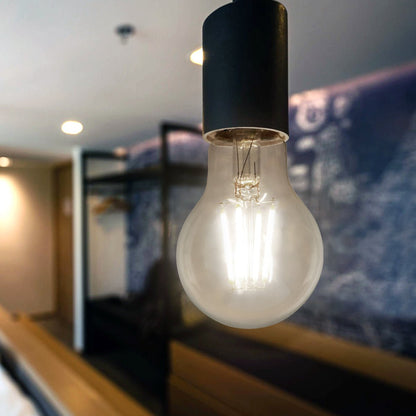 6W LED Filament A60 Light Bulb 4000k E27 Clear Glass 2 or 4 or 6 or 10 Pack