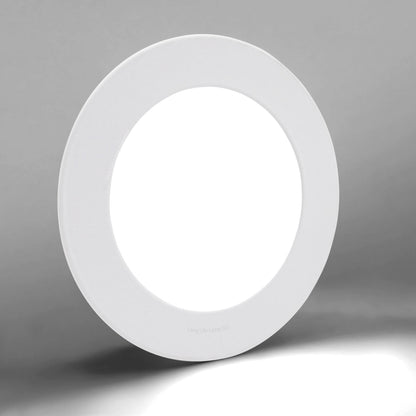 6w LED Round Recessed Ceiling Panel Ultra slim 6500K - Energy Light Bulbs - Free delivery on all orders
