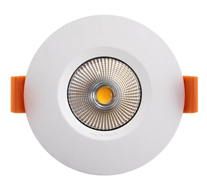 6w Modern LED Recessed Fire Rated Ceiling Down Light IP65 Warm White 3000k - Energy Light Bulbs - Free delivery on all orders