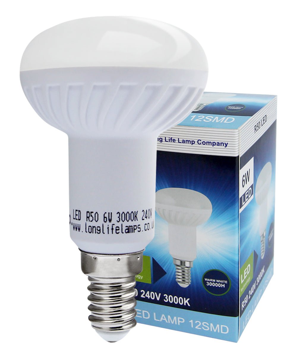 6w R50 LED Reflector Light Bulb Energy Saving Replacement For Halogen - Energy Light Bulbs - Free delivery on all orders