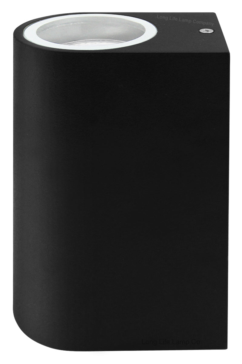 6w Red,Green, Blue Coloured LED Up Down Wall Light Black Body - Energy Light Bulbs - Free delivery on all orders