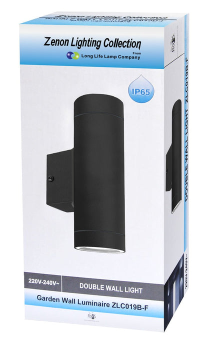 6w Red,Green, Blue Coloured LED Wall Light Black Body - Energy Light Bulbs - Free delivery on all orders