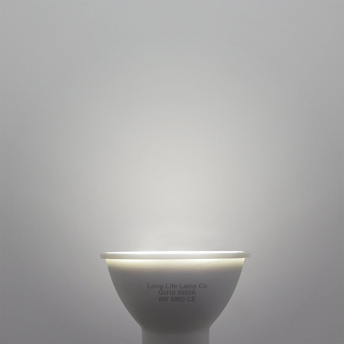 6w SMD LED Light Bulb GU10 50w brightness Cool White - Energy Light Bulbs - Free delivery on all orders