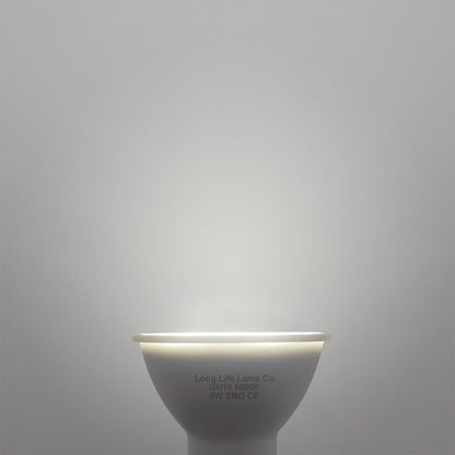 6w SMD LED Light Bulb GU10 50w brightness Cool White - Energy Light Bulbs - Free delivery on all orders