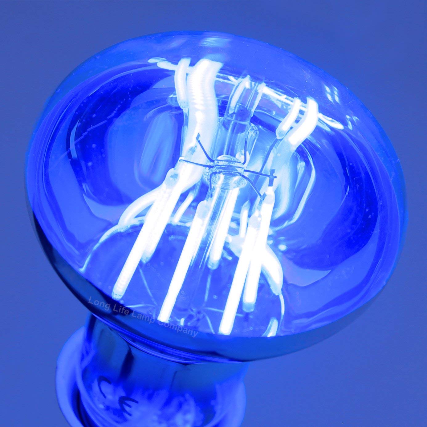 6w R63 LED Reflector Light Bulb E27 Blue Replacement For Halogen Spots