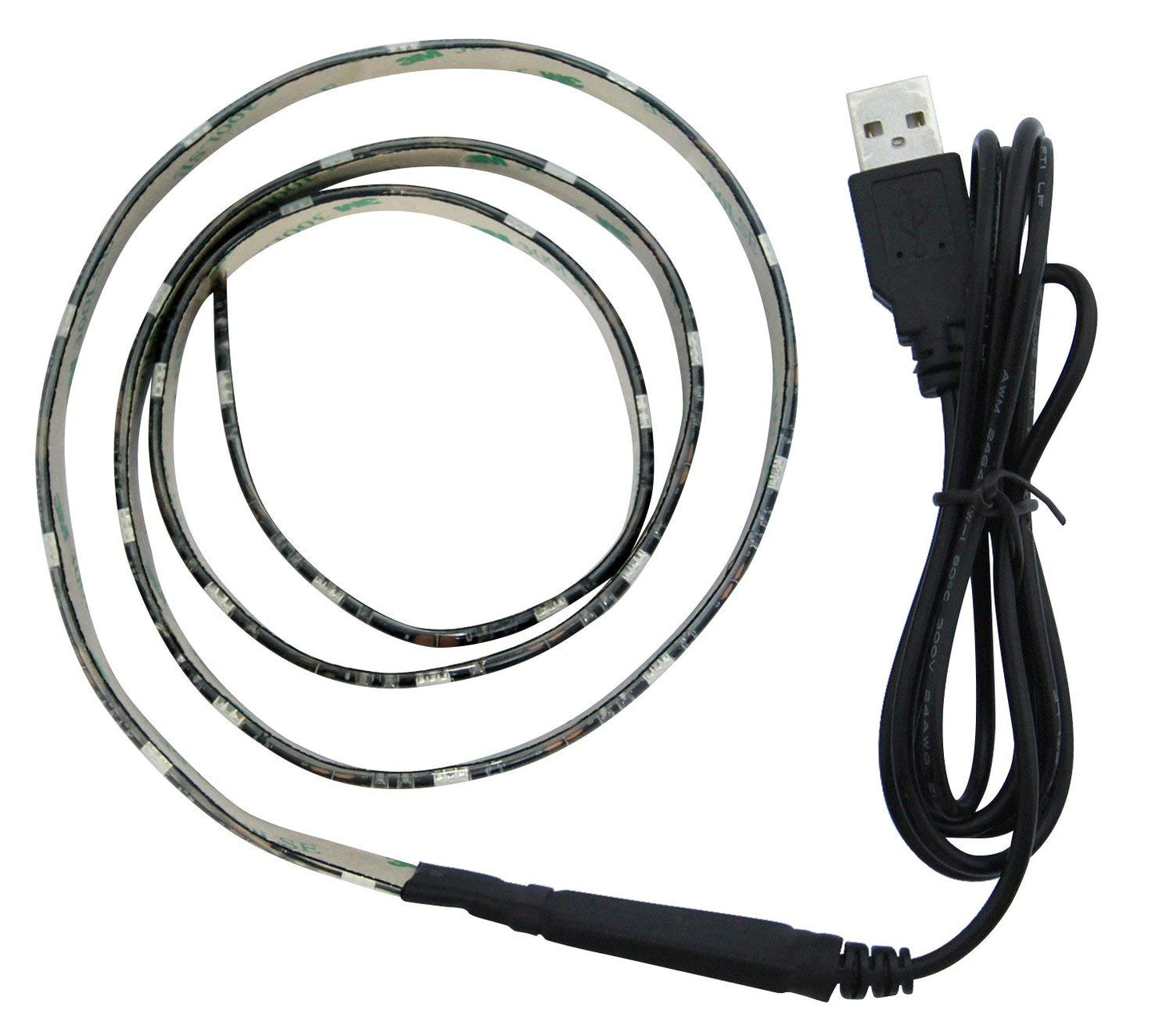90cm RGB LED USB Strip Light Remote TV Monitor 5V 6.5W Mood - Free delivery on all orders