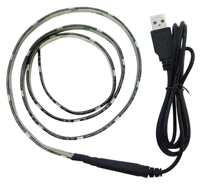 90cm RGB LED USB Strip Light Remote TV Monitor 5V 6.5W Mood - Free delivery on all orders