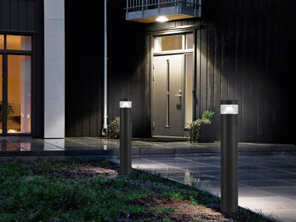 3w Black LED Bollard Post Ground Spike Light Cool White