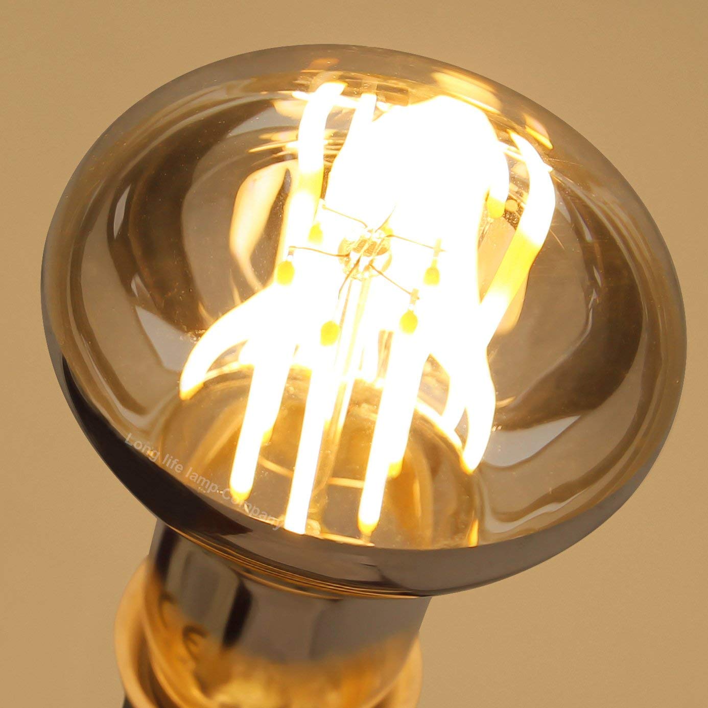 6w R63 LED Reflector Light Bulb E27 Warm White Replacement For Halogen Spots