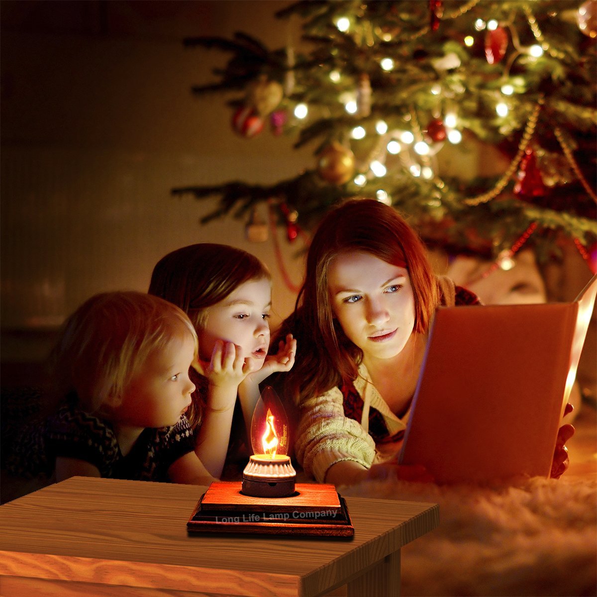 3w Flicker Flame Candle Light Bulb E27 Edison Screw