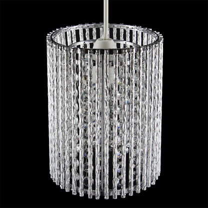Ceiling Hanging Pendant Lamp Shade Crystal Droplet Chandelier - Free delivery on all orders