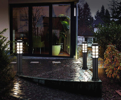 Stainless Steel Bollard Light E27 60W IP44 Outdoor