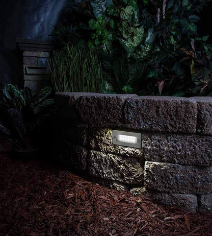 Mini 1.5w LED Cool White Outdoor Recessed Brick Light IP44