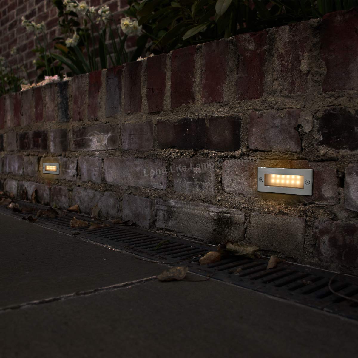 Mini 1.5w LED Warm White Outdoor Recessed Brick Light IP44