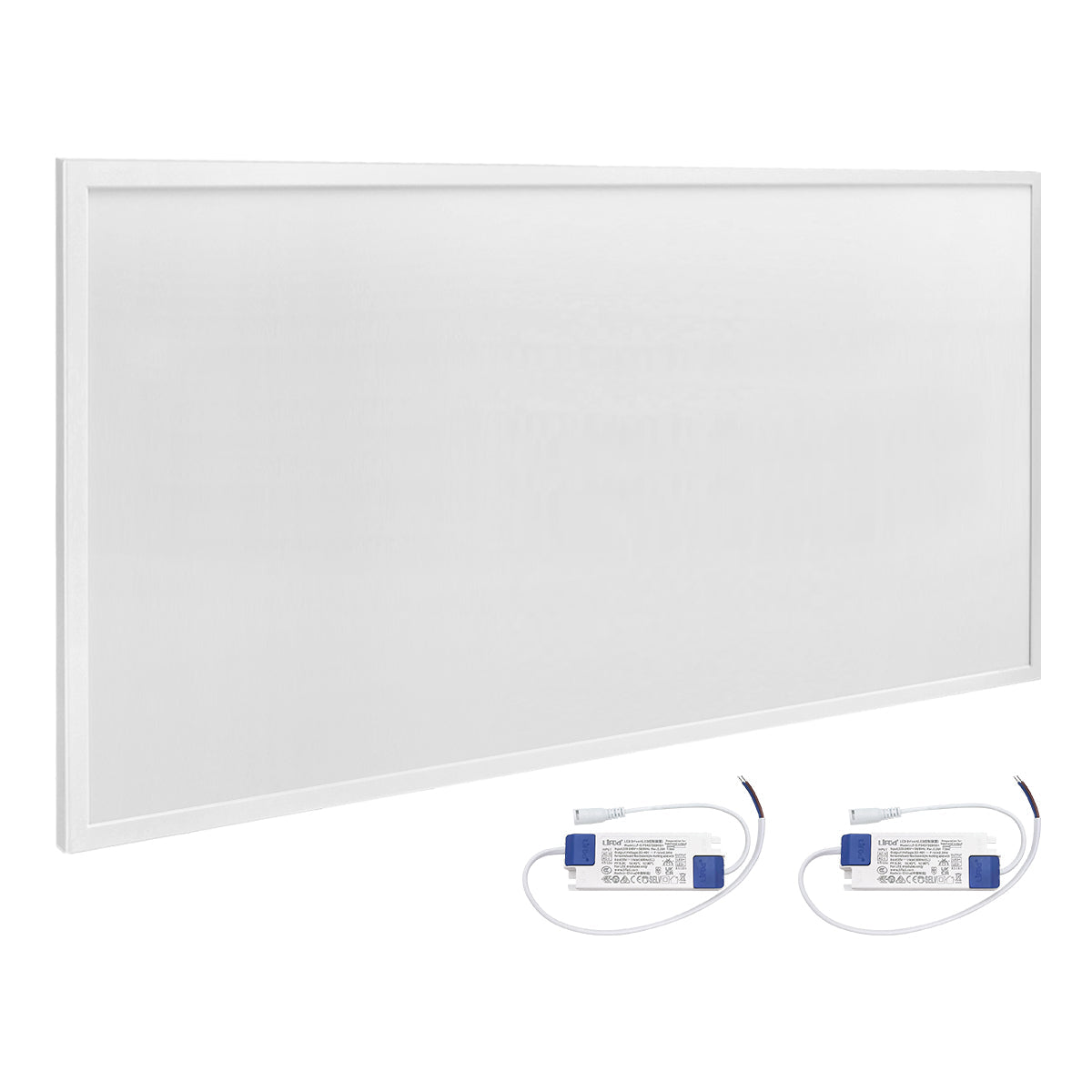 72w Cool White LED Ceiling Panel Light 1200 x 600 Flat Tile 6500k - Energy Light Bulbs - Free delivery on all orders