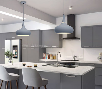Ceiling Pendant Light Grey