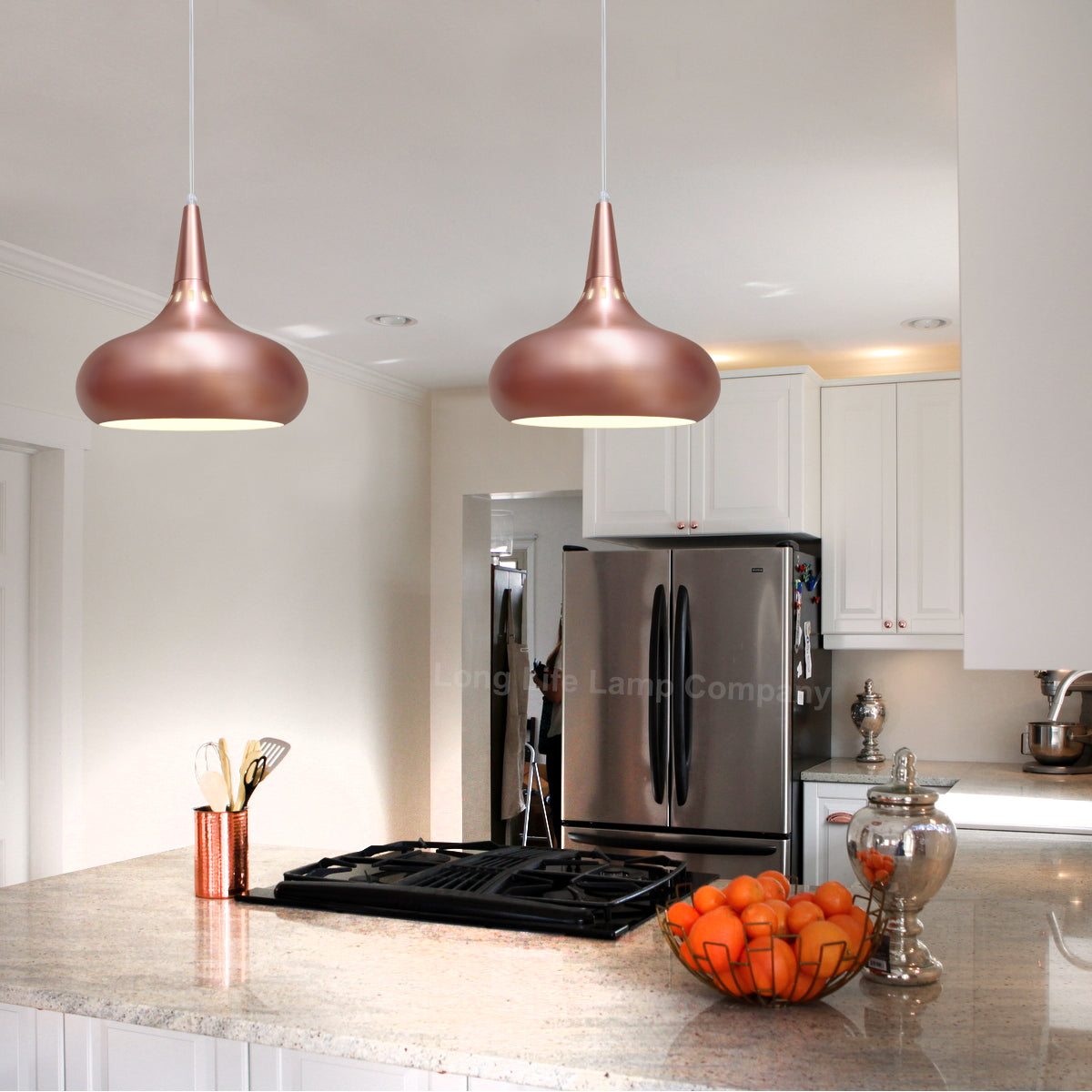Classic Vintage Copper Dome Pendant Light Orient Ceiling Lamp Shade M0135