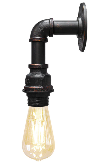 Retro Industrial Water Pipe Vintage Wall Light
