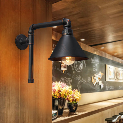 Industrial Vintage Water Pipe Wall Light - Free delivery on all orders