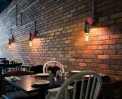 Industrial Water Pipe Wall Light - Free delivery on all orders