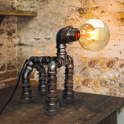 Steampunk Dog Robot Table Lamp E27 G95 LED Included - Free delivery on all orders