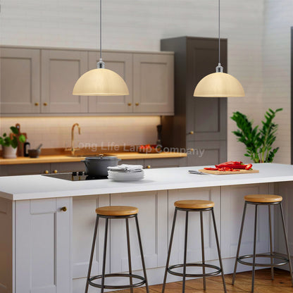 Frosted Opaque Modern Glass Ceiling Pendant Light