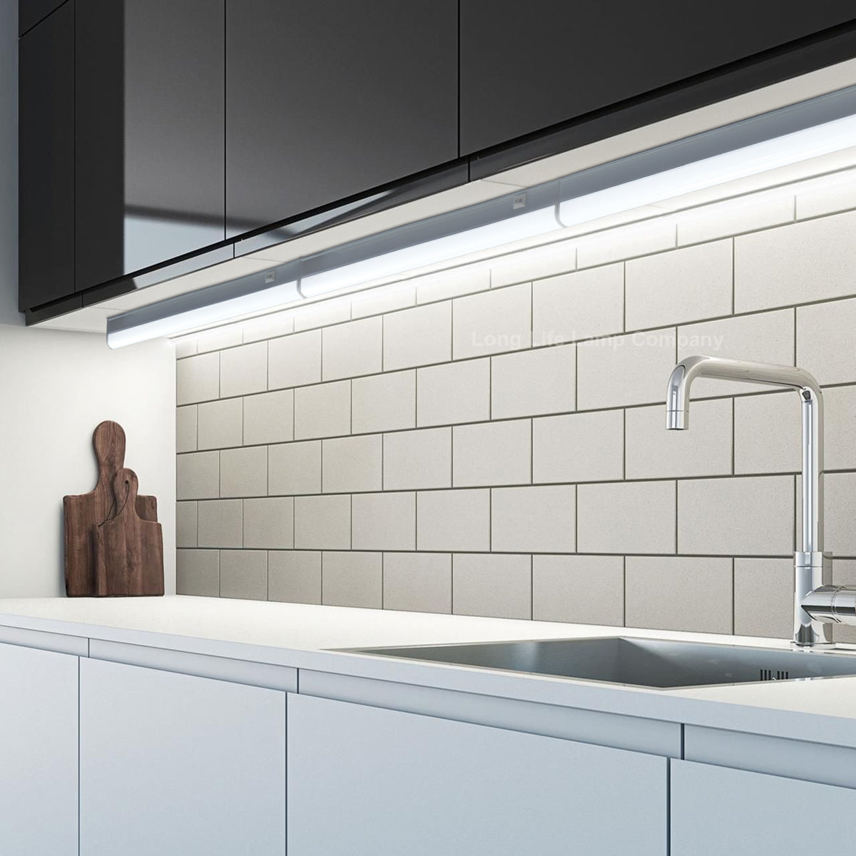 15W T5 Under Cabinet LED Light 6000K Cool White Linkable 3 Pack - Free delivery on all orders