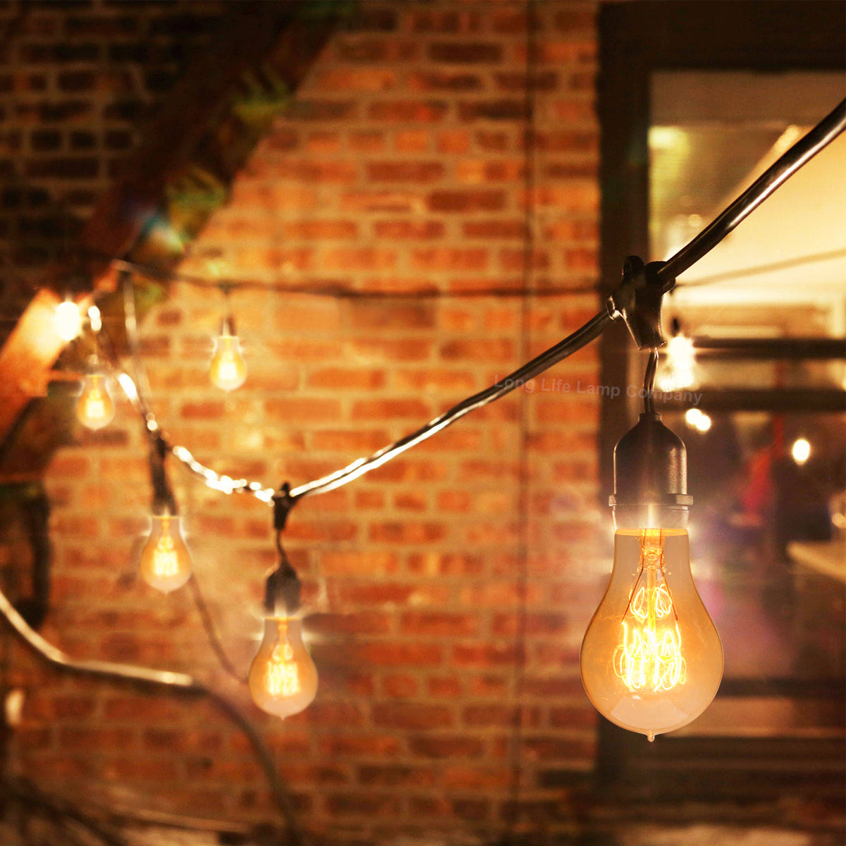40w Vintage Light Bulb Edison E27 Edison Screw A65 GLS Warm White - Free delivery on all orders