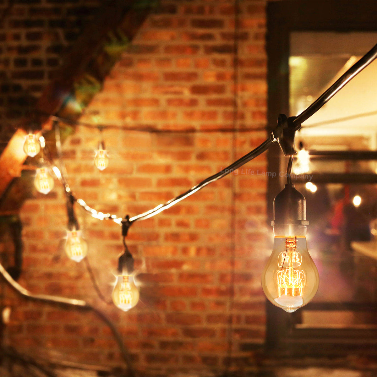 40w GLS Quad Loop Filament Vintage Cage Bay Baypnet B22 Cap Bulb