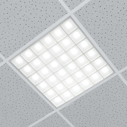 40w LED Panel 600 x 600 Recessed Ceiling Light 6500K 36 Sections Modular Replacement