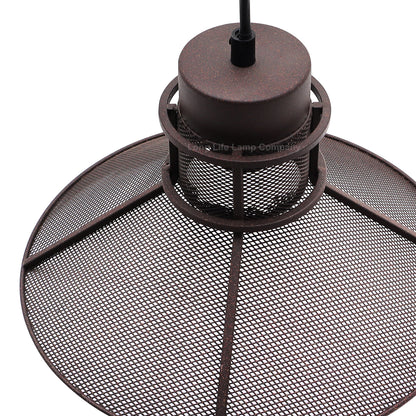 Industrial Ceiling Rustic Copper Scone Pendant Light
