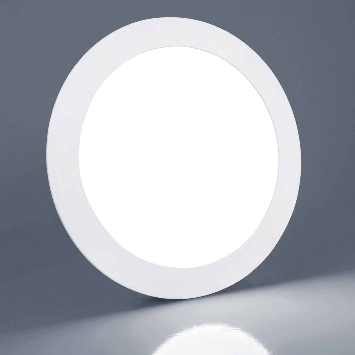 18w Recessed LED Round Panel Light 6500K Continuous Running Hours Philips Driver