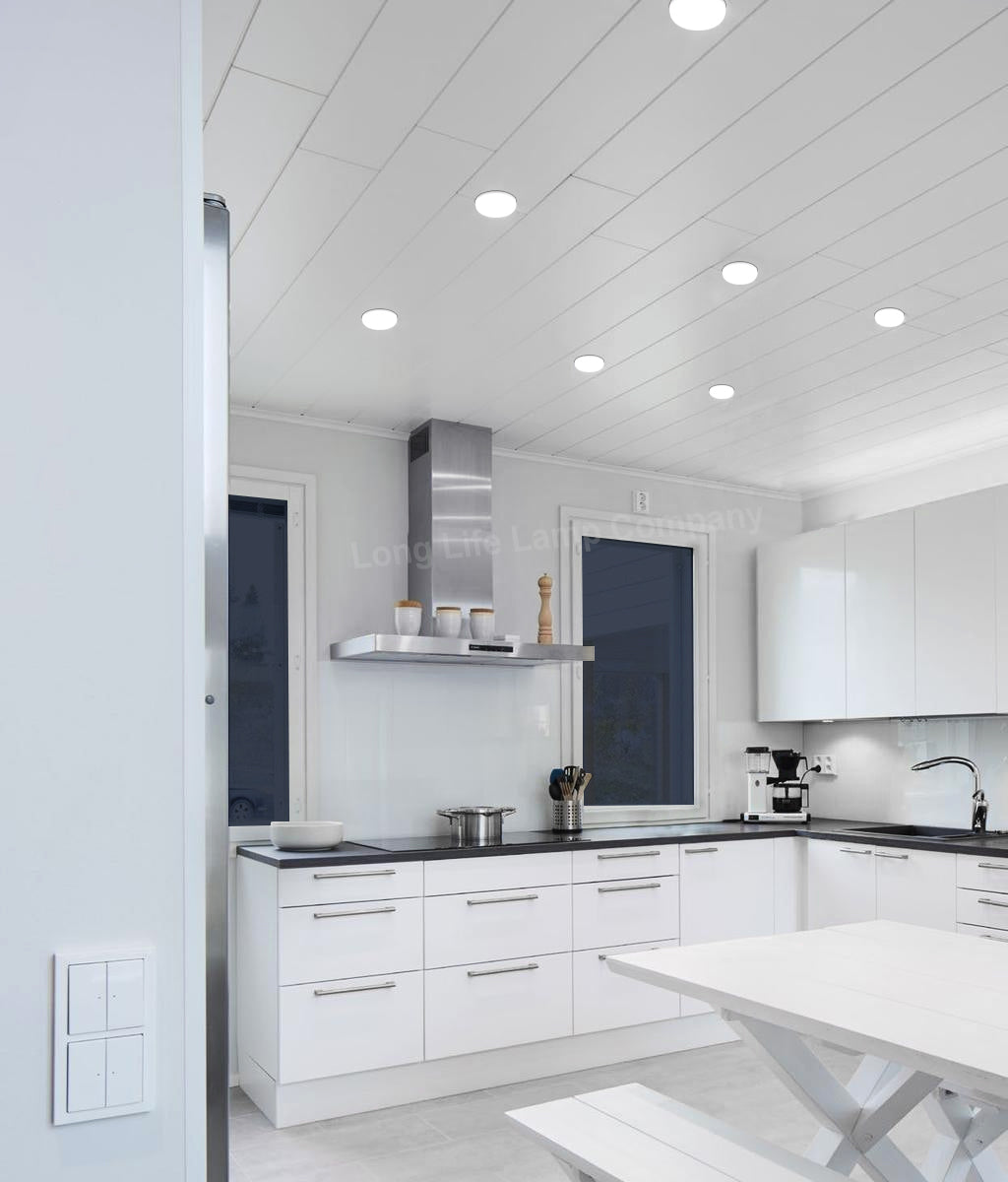 6W Round LED Panel Ceiling Light Spot Flush Mount - Free delivery on all orders