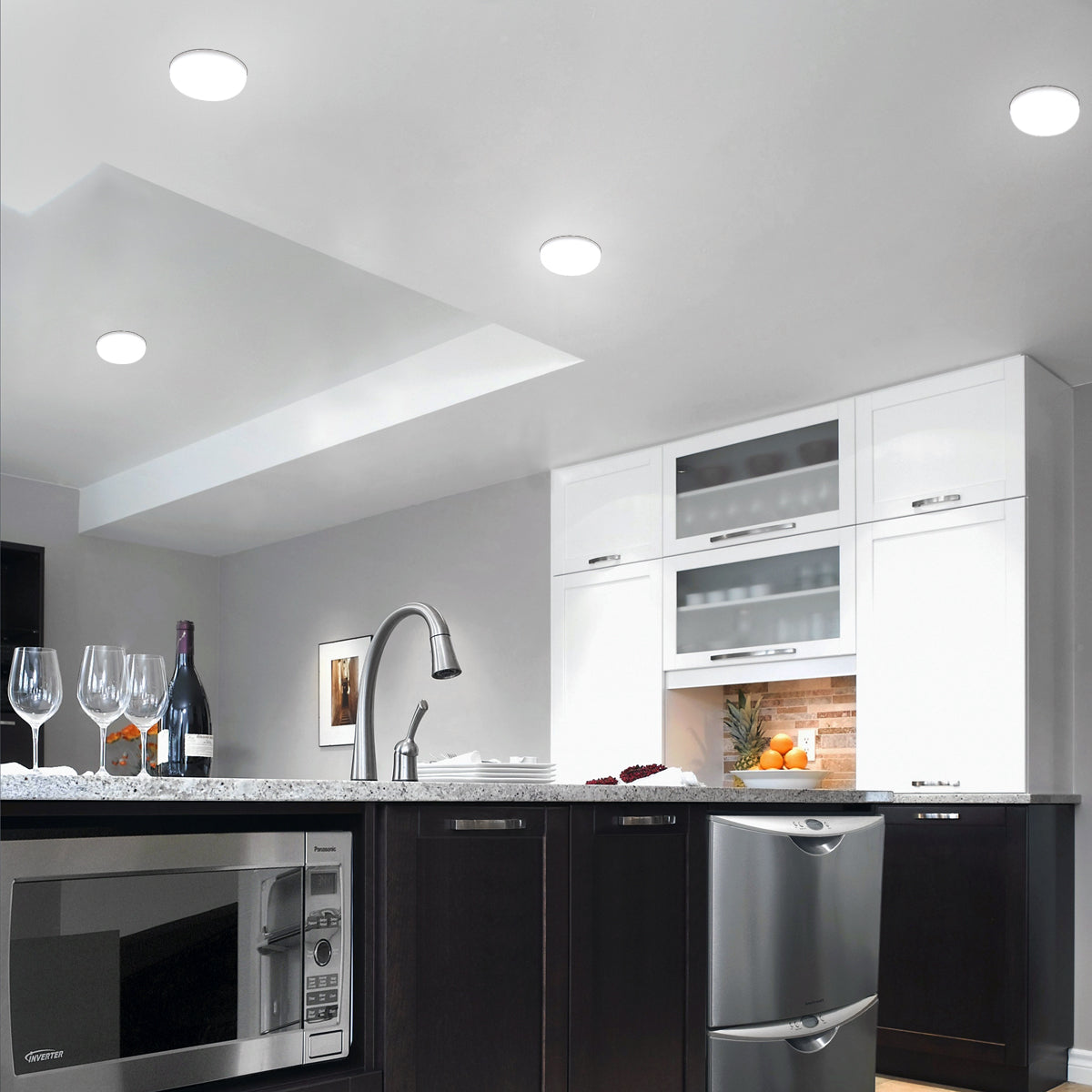 18W Round LED Panel Celling Light Spot Flush Mount - Free delivery on all orders