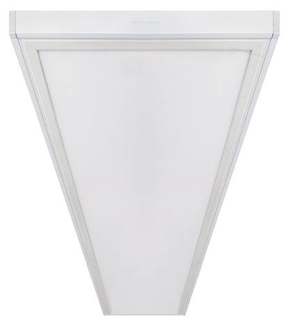 40w  1200 x 300 LED Panel Light Surface Mount  Warm White 3500k