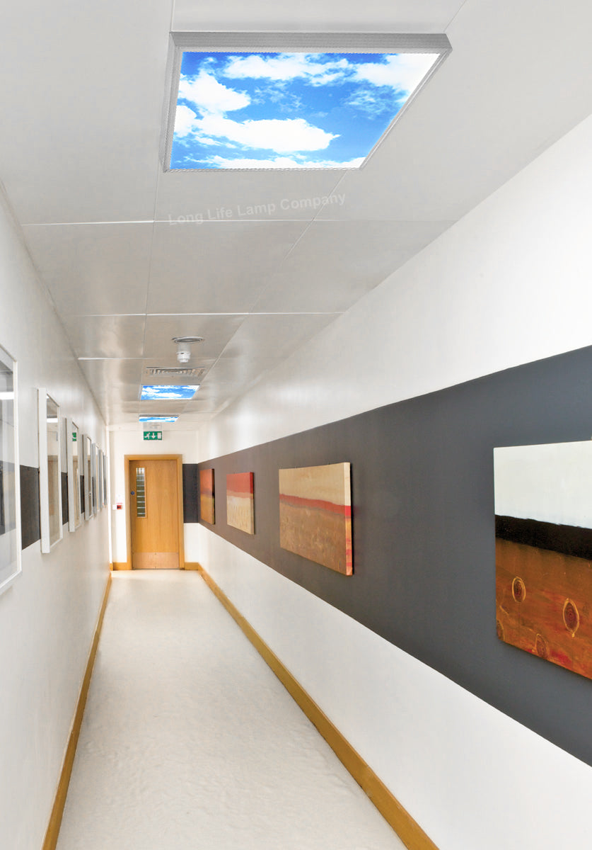 40w Sky LED Ceiling Panel Light 600 x 600 with Transformer and Frame - Free delivery on all orders