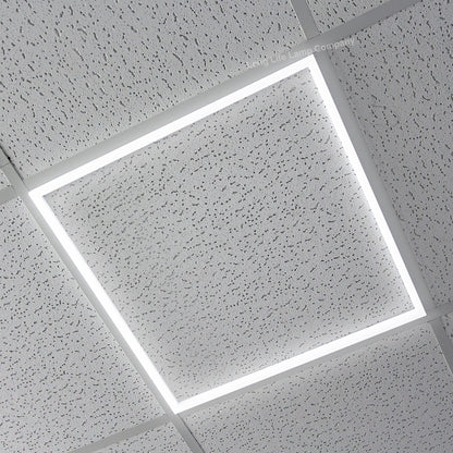40w LED Recessed Ceiling Panel Frame Border Edge Light Cool White 6500k 600 x 600