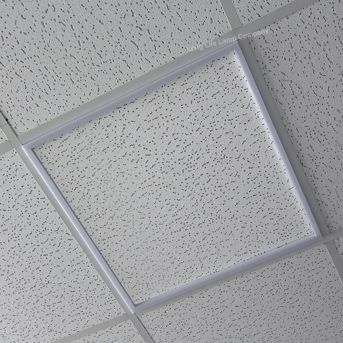 40w LED Recessed Ceiling Panel Frame Border Edge Light Red 600 X 600