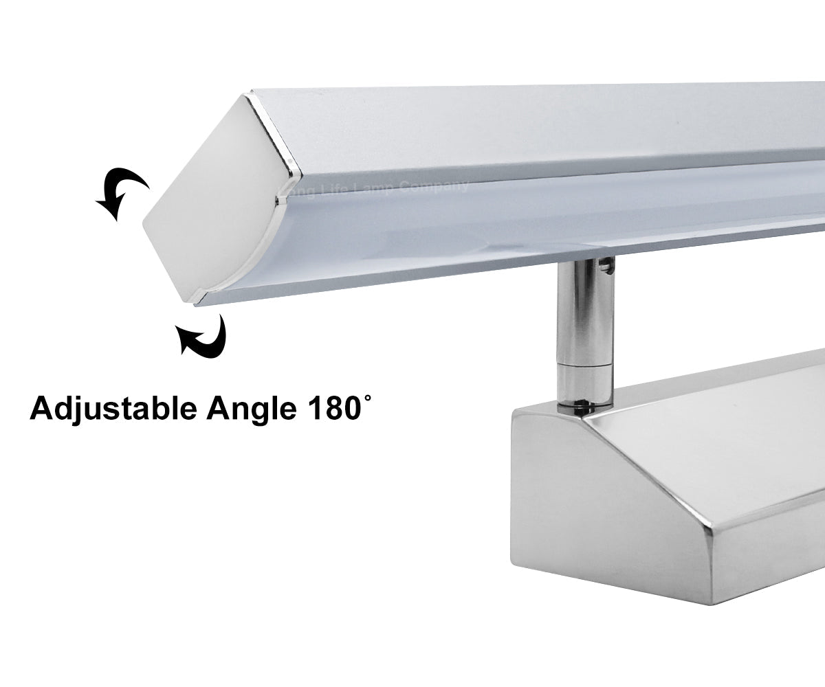 7w LED Bathroom Mirror Wall Light Cool White 6500k IP20 - Energy Light Bulbs - Free delivery on all orders