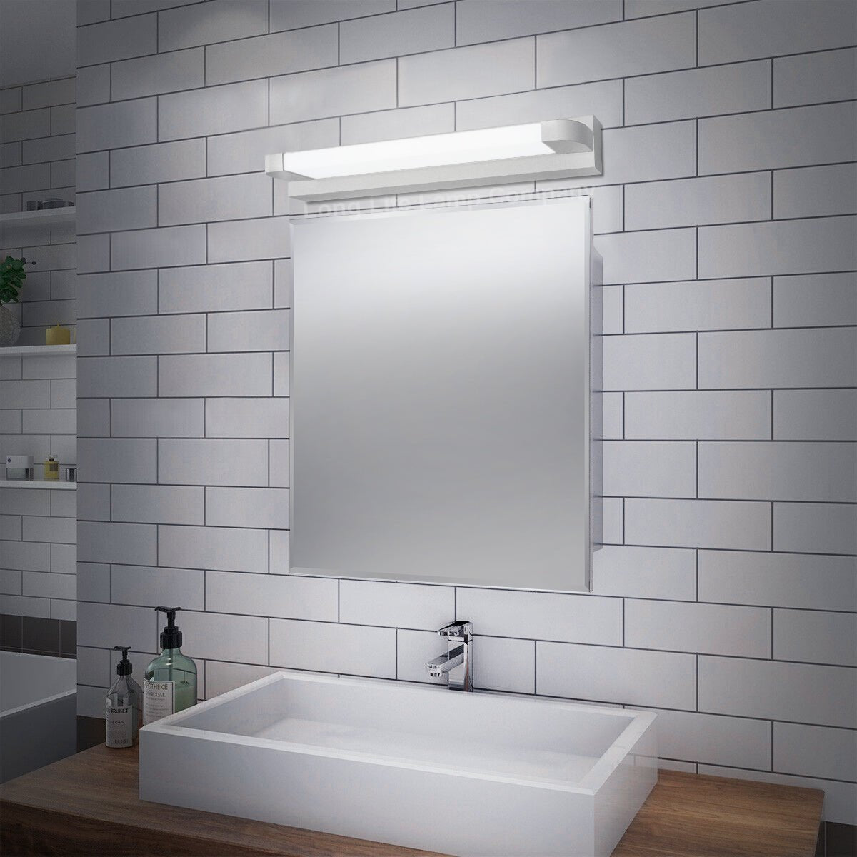 7w LED Bathroom Mirror Wall Light Cool White 6500k IP44 - Energy Light Bulbs - Free delivery on all orders